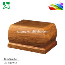 JS-URN943 luxury american ash wood urn resin urns supplier